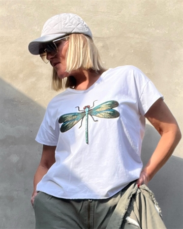 GASPAR Express  Dragonfly Boxy T-shirt 2401323 T-Shirt 〖 PRE-ORDRE〗KOMMER I MARTS